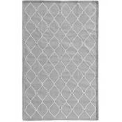 ANDREW MARTIN ROCK TRELLIS RUG.