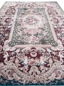 SAVONNERIE EMPIRE DESIGN CARPET.