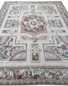FINE AUBUSSON CARPET.
