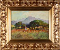 CARLO DOMENICI (ITALIAN 1898-1981). LANDSCAPE.