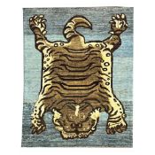 TIBETAN TIGER CARPET.