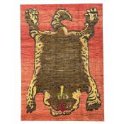 TIBETAN TIGER CARPET.