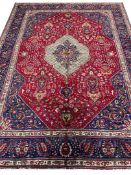 VINTAGE PERSIAN TABRIZ CARPET.