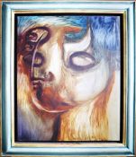 GEORGE F CAMPBELL RHA RUA (IRISH, 1917-1979. HEAD. (d)