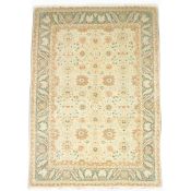 LARGE OUSHAK CARPET.