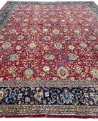 ANTIQUE PERSIAN SAFAVID DESIGN TABRIZ CARPET.