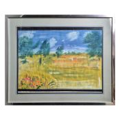 20TH CENTURY INDIAN SCHOOL. LANDSCAPE.