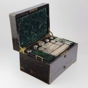 A VICTORIAN COROMANDEL VANITY BOX.