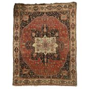 ANTIQUE HERIZ CARPET.