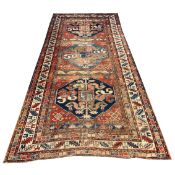 ANTIQUE KARABAGH RUG.
