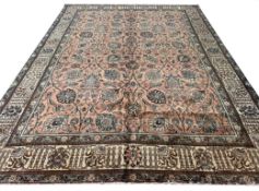 FINE PERSIAN SHAH ABBAS DESIGN CARPET.