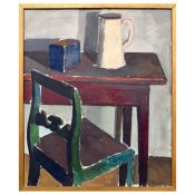 VIGGO DJURBERG (SWEDISH 1909-1992). STILL LIFE INTERIOR.