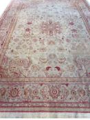 ANTIQUE NORTH WEST PERSIAN AMRITSAR CARPET.