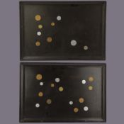 COUROC OF MONTEREY. COIN TRAYS.