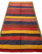 ANTIQUE PERSIAN KURDISTAN KILIM.