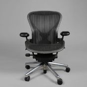 HERMAN MILLER AERON CHAIR.