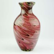 A MURANO STYLE VASE.