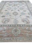 ANTIQUE OUSHAK CARPET.