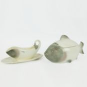 FISH SAUCE BOAT.