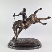 CONTEMPORARY SCHOOL. POLO PLAYER.