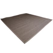 HERRINGBONE PATTERN RUG.