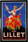 KINA LILLET. AU VIN BLANC DE LA GIRONDE.