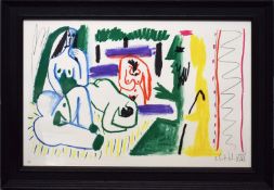 PABLO PICASSO. LES DESJEUNEURS. (d)