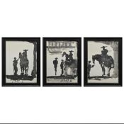 PABLO PICASSO. CUIDAR DE LOS CABALLO. (d)