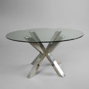 CIRCULAR DINING TABLE.