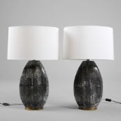 ARTERIORS BRANDO TABLE LAMPS, A PAIR.