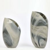 TWO MURANO VETRO ARTISTICO VASES.