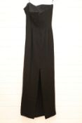 ANOUSKA HEMPEL COLLECTION - 2 BLACK SPAGHETTI STRAP DRESSES.
