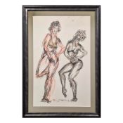 TOM MERRIFIELD (1932-2021). NUDE FIGURES. (d)