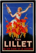 KINA LILLET. AU VIN BLANC DE LA GIRONDE.