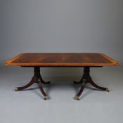 DINING TABLE, REGENCY STYLE.
