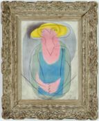 PABLO PICASSO. WOMAN IN HAT 1946. (d)