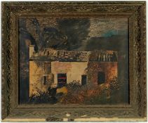 AFTER JOHN PIPER. RUIN OF A WELSH COTTAGE.