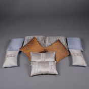 SCATTER CUSHIONS, A COLLECTION OF 10 VARIOUS.