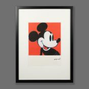 ANDY WARHOL. MICKEY MOUSE.