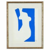 HENRI MATISSE. NU BLEU VII.