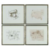 JOAN MIRÓ. A SET OF FOUR LITHOGRAPHS. (d)