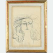 PABLO PICASSO. PORTRAIT DE FRANCOISE GILOT II. (d)
