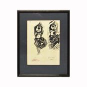 PABLO PICASSO. DANSEUSE. (d)