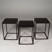 SIDE TABLES, A SET OF 3.