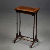 JARDINIERE STAND, MAHOGANY.