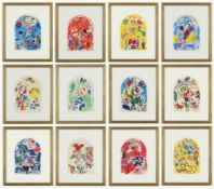 MARC CHAGALL. THE TWELVE TRIBES. (d)
