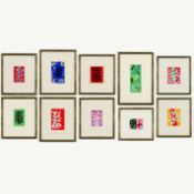 HENRI MATISSE. A SET OF TEN RARE POCHOIR.