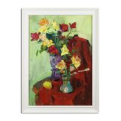 VACHESLAV PERETA (21ST CENTURY). STILL LIFE WITH ROSES.