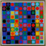 AFTER VICTOR VASARELY. PLANETS & FOLKLORE.