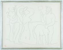 PABLO PICASSO. BACCHANAL. (d)